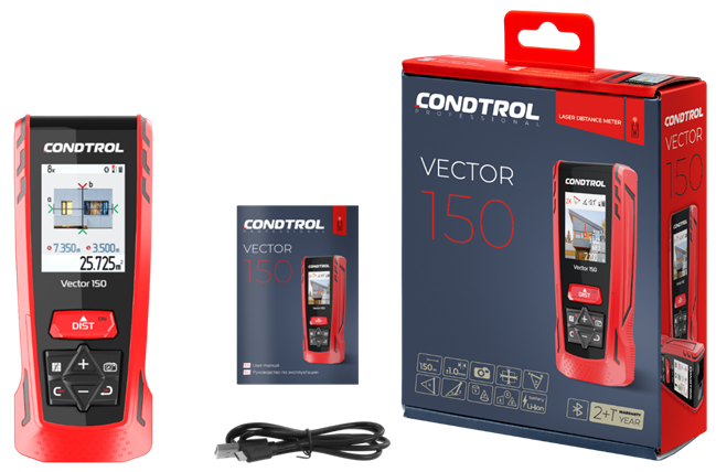 Лазерный дальномер CONDTROL Vector 150 ООО Ворлд оф Тулс