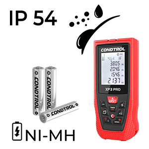 Лазерный дальномер CONDTROL XP3 Pro, 120 m ООО Ворлд оф Тулс