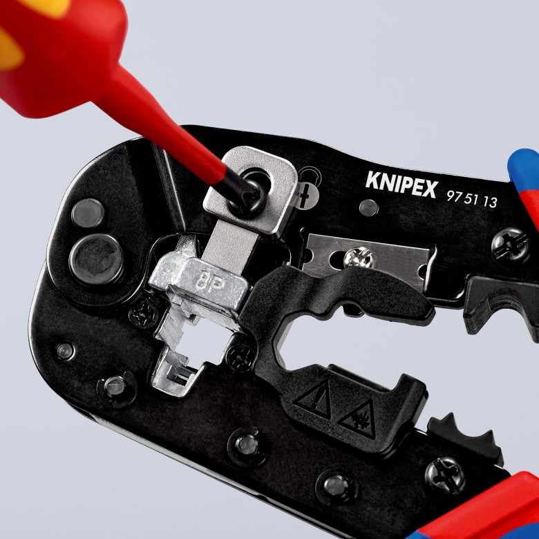 kn-975113 Пресс-клещи для штекеров RJ45