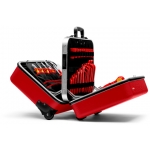 KN-989915 Инструментальный чемодан BIG Twin Move RED Elektro Kompetenz VDE с электроизолированными инструментами 47 предметов KNIPEX ООО Ворлд оф Тулс