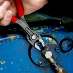 KN-8201150 Плоскогубцы с передним и боковым захватом TwinGrip KNIPEX