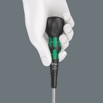 Ручка Kraftform Ball-Grip для передачи значительного усилия Эргономичная ручка Kraftform Ball-Grip отлично держится в ладони. Шаровидная форма хорошо передаёт большой момент силы при завинчивании.