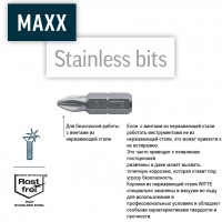 MAXX STAINLESS BITS WITTE