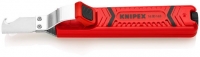 KN-1620165SB	Стриппер для круглого кабеля, Ø 8-28 мм, длина 130 мм, нож с прямым лезвием и лезвием-крючком, SB