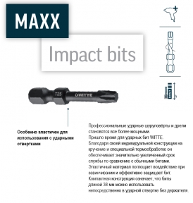 MAXX IMPACT BITS WITTE