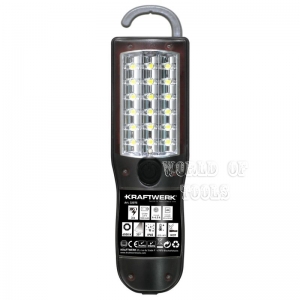 KRAFTWERK Беспроводной светодиодный ручной фонарь COMPACT 110 Артикул KW-32075