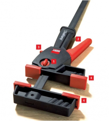 BESSEY Струбцина для работы одной рукой DuoKlamp DUO  BE-DUO16-8 BE-DUO30-8 BE-DUO45-8 BE-DUO65-8